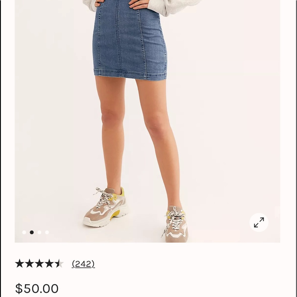 🦋 NWT Free People
Modern Femme Denim Mini - Picture 5 of 14